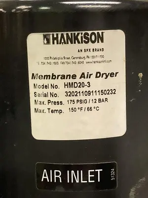 USED HANKISON HMD20-3