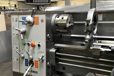 GMC 14" X 40" GAP BED LATHE WITH SINO DRO Manual Lathes | Punch Press and Shear (10)