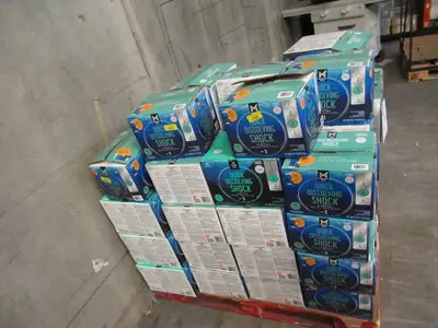 Pallet of Store Overstock and Ecommerce Product and Returns - Pool/Spa Shock