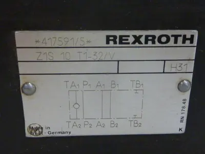 USED REXROTH Z1S10T132V