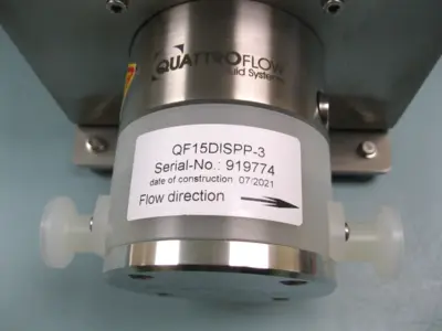 Quattroflow QF15 Model QF15ADEGNW-115 Quaternary Diaphragm Pump B9