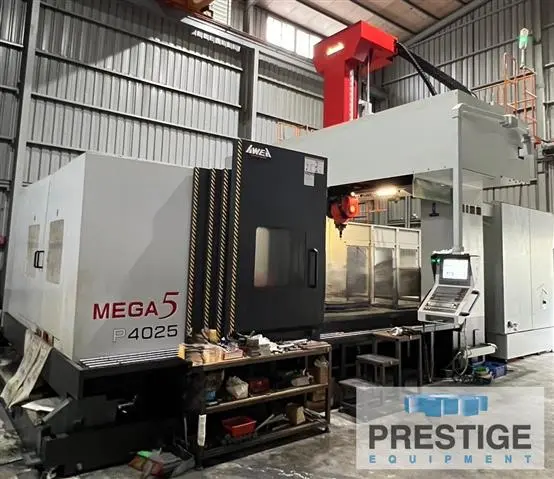 Used 2019 AWEA MEGA5 4025 5-AXIS Gantry Machining Centers (incld. Bridge & Double Column) New York US | Prestige Equipment #147348