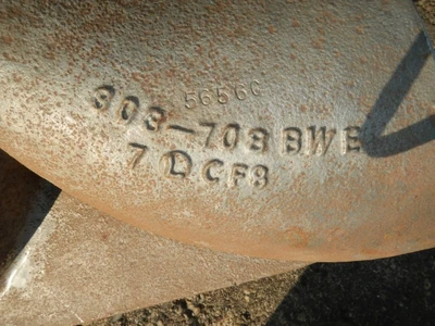 Grinnel 8" 316 Stainless Butt Weld Control Valve