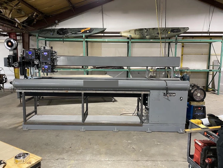 Used 1900 JETLINE LWS-120 Longitudinal Seam Welders Illinois US | Revelation Machinery #401946