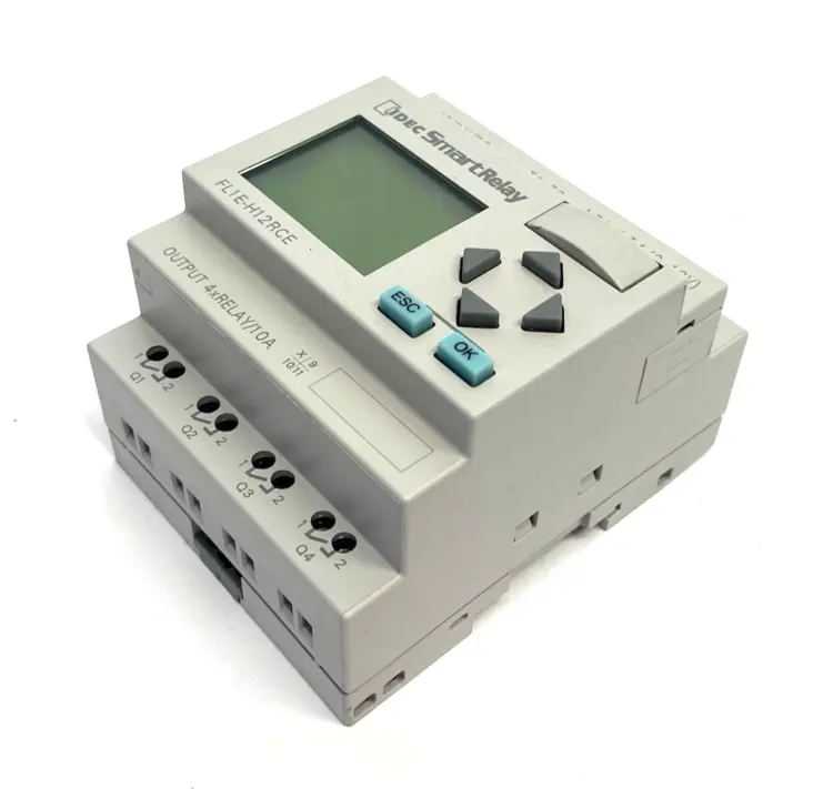Used IDEC SmartRelay Programmable CPU 8xDC Input, 4xRELAY/10A Output PLC Input & Output Michigan US | Maverick Industrial Sales #1396936