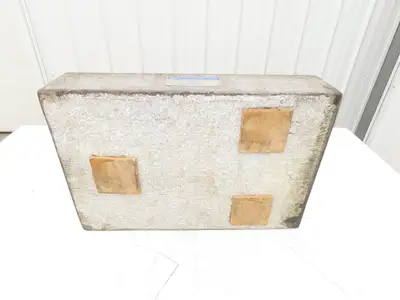 Rock of Ages Granite Surface Inspection Plate Table 18" X 12" X 4" Grade B Type