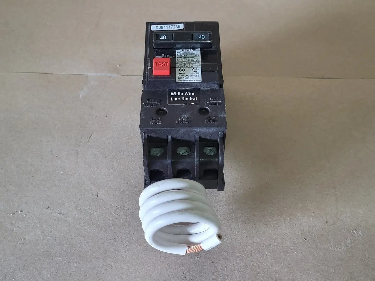 New | in-Stock SIEMENS QE240H Switchgears British Columbia CA | Lenmark #239074