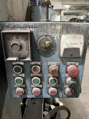 USED WHEELABRATOR 72"SWING TABLE SHOT BLAST