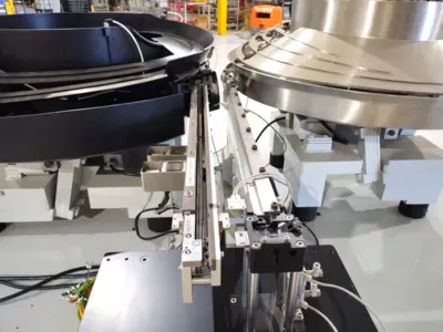 USED AUTOMATION FEED SYSTEMS VIBRATORY FEEDER BOWLS, 16002-1