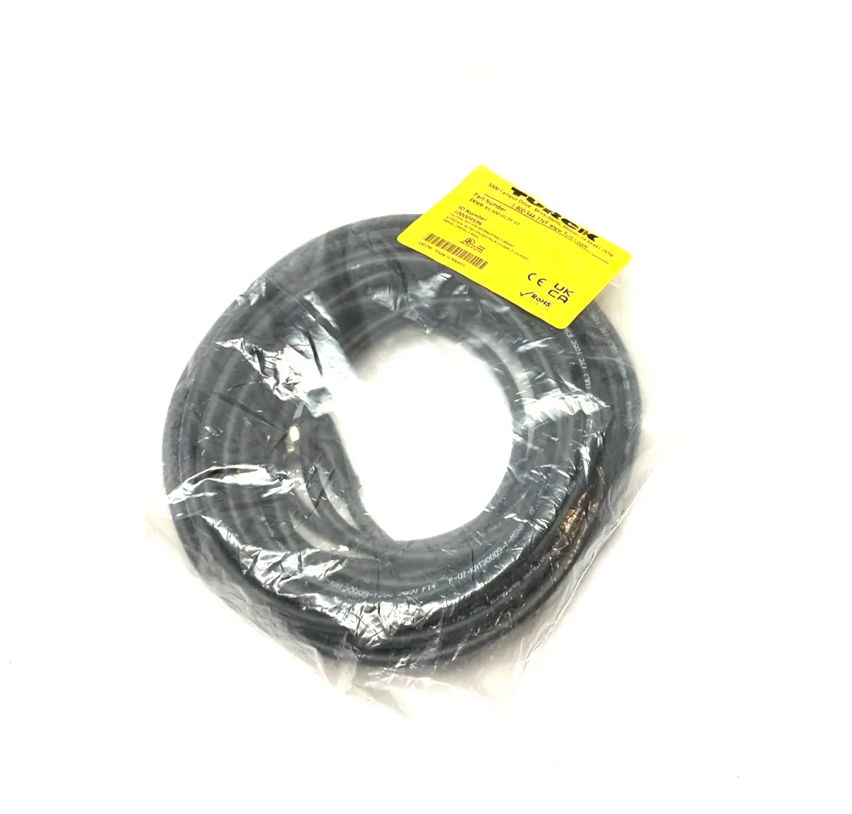 NEW TURCK SINGLE ENDED CONNECTION CABLE 5-PIN FEMALE 100009596