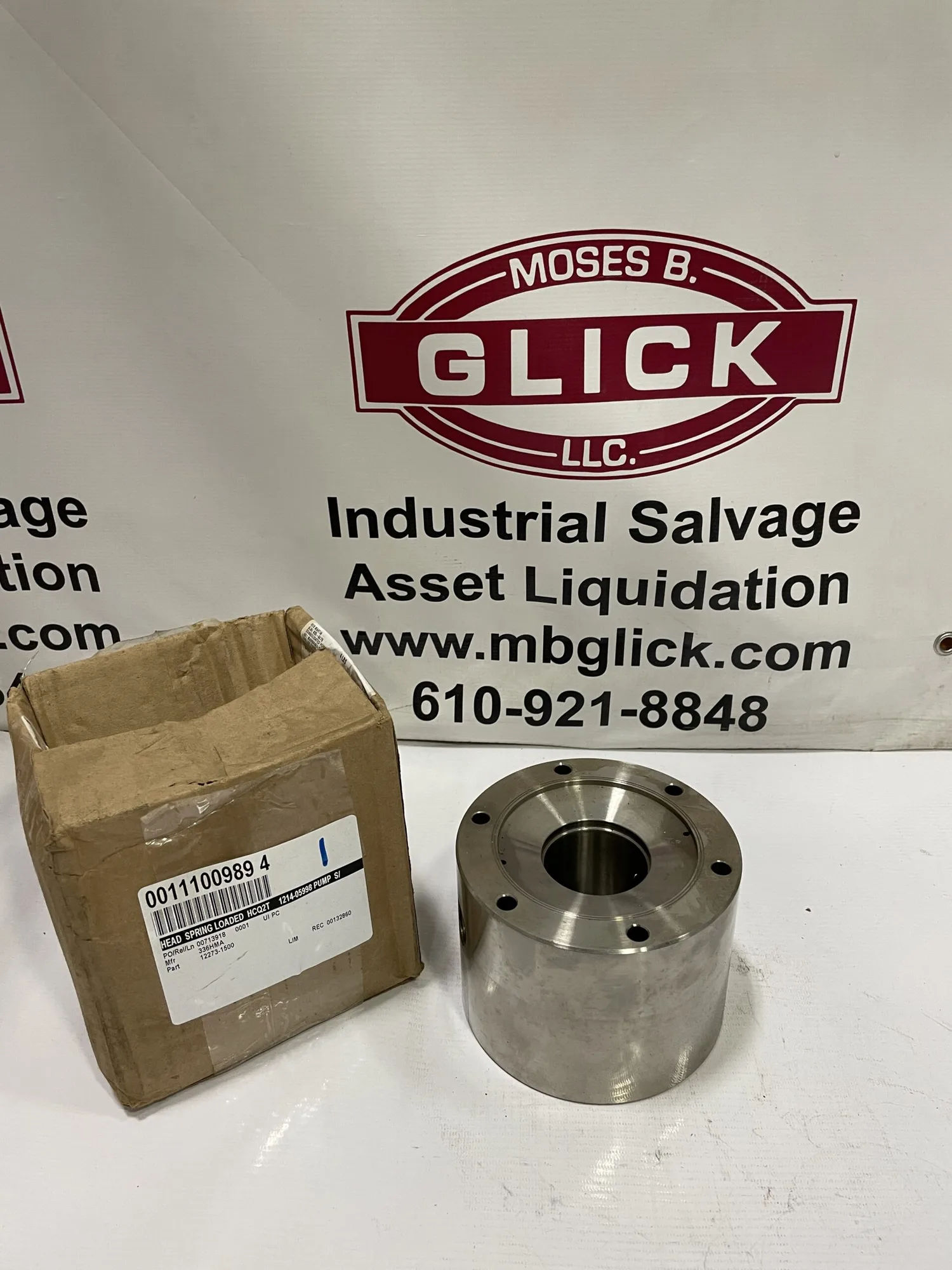 12273-1500 Loaded Spring Head for 1214-05998 Pump -NIB