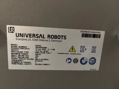 2022 COBOT UR10e Robots | Machnet (3)
