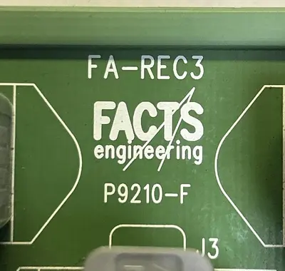 Used FACTS ENGINEERING FA-REC3 Miscellaneous Equipment (Electrical & Power) | Surplus Asset Holdings #1191749