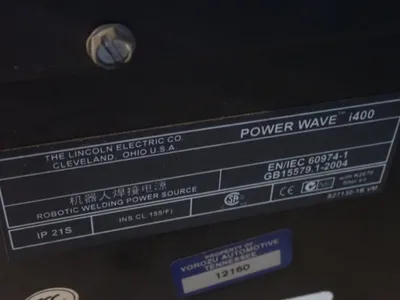 USED LINCOLN ELECTRIC POWERWAVE I400