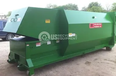 USED JV MANUFACTURING/CRAM-A-LOT 20 YARD SELF CONTAINED