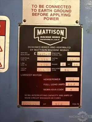 USED MATTISON 96