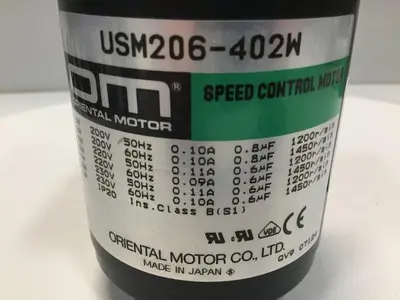 USED ORIENTAL MOTOR USM203-402W