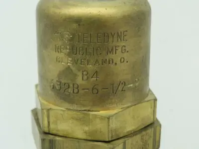 Parker Teledyne 632B-6-1/2-2 Hydraulic Pressure Control Valve 1/2 NPT
