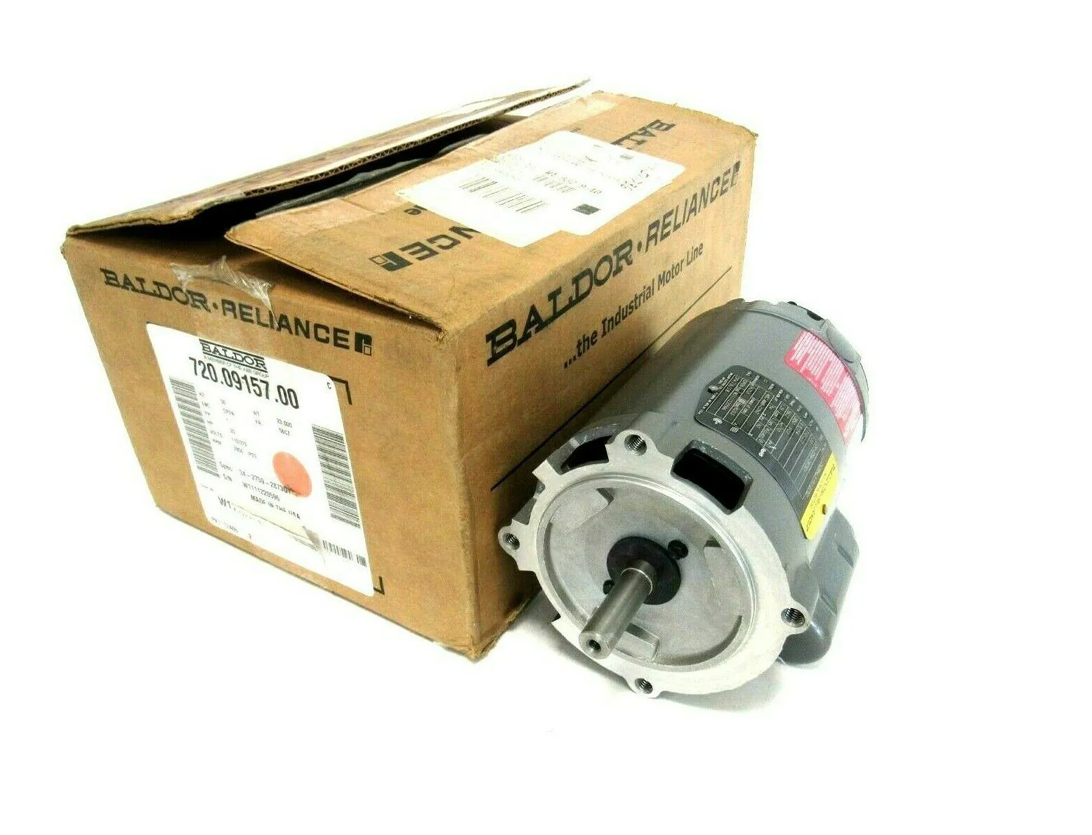 NEW BALDOR 34-2759-2873G1 MOTOR .33HP 110/220V 2850 RPM 56CZ 720.09157.00