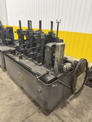 9 STAND x 2" YODER M2 ROLLFORMER, 6 STAND & 3 STAND BASE: YOBRO #24317