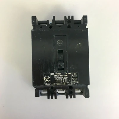 Westinghouse 3 Pole 20 Amp FB Breaker