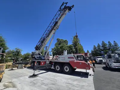Used 2008 LINK-BELT HTC-8690 Telescopic Boom Lifts California US | Ben Kaplan Equipment #1233508