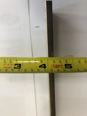 360 Brass Flat Bar Stock 1/4″ x 1.5″ x 6″ art & craft metal