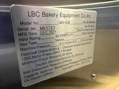 New | in-Stock LBC LMO-G8 Oven Cabinets Minnesota US | Rochester Equipment #1424729