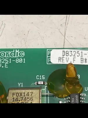 USED NORDIC CONTROLS D83251-801 REV E
