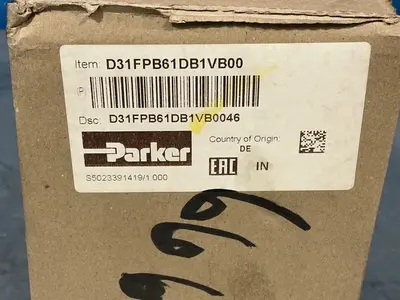 New | in-Stock PARKER D31FPB61DB1VB00 Pumps Ohio US | HGR 24 #1311133