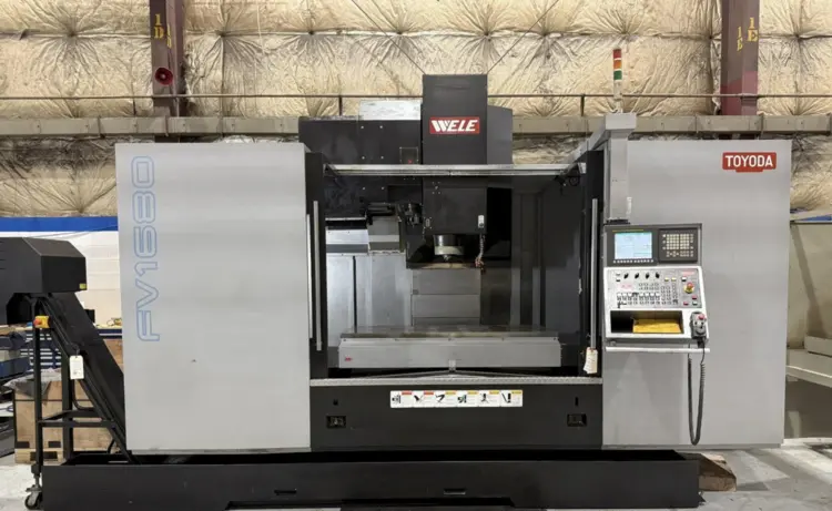 Used 2015 TOYODA FV1680 Vertical Machining Centers Ohio US | Toolquip, Inc. #1311506