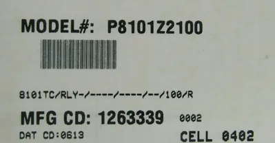 NEW WEST INSTRUMENTS P8101Z2100 TEMPERATURE CONTROLLER