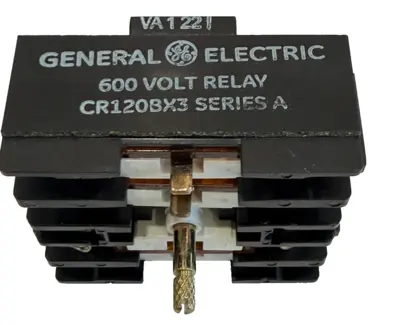 NEW GENERAL ELECTRIC CR120BX3 RELAY 600V SER A