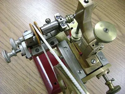 1174-385 Antique Topping Tool, Gear Wheel Cutting Machine Circa 1860