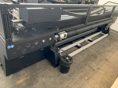 126" NOVUS IMAGING SYNERGIA H/UV WIDE FORMAT PRINTER. STOCK # 0951822