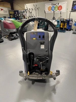 Advance SC450 Walk-Behind Floor Scrubber Factory Demo
