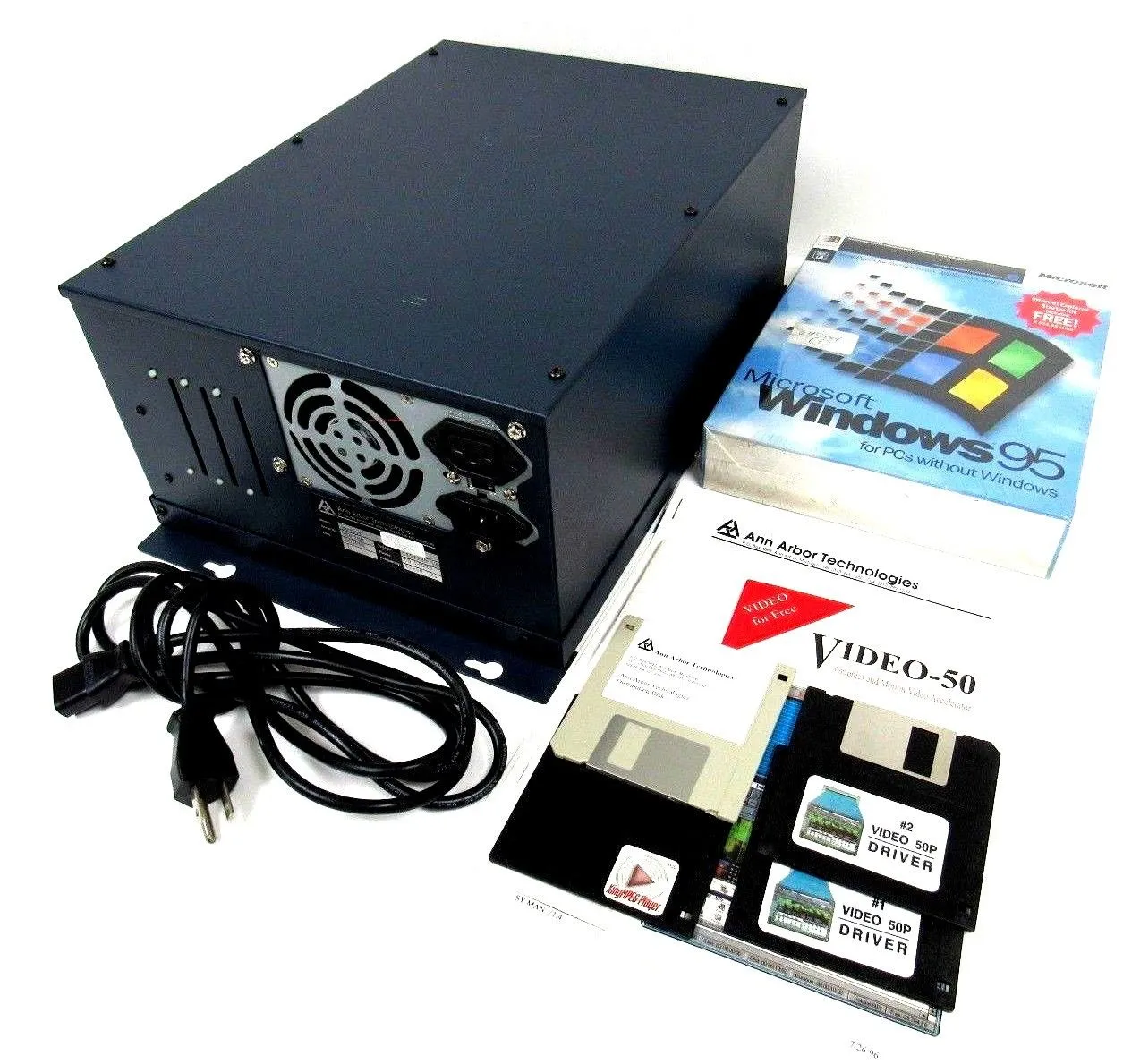 NEW ANN ARBOR TECHNOLOGIES SY7P75 CPU S1468 PENTIUM PROCESSOR VIDEO-50