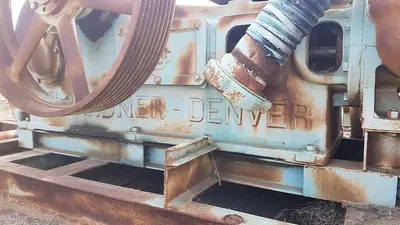 USED GARDNER DENVER FO-FXO 7.25 X 10 DUPLEX MUD PUMP