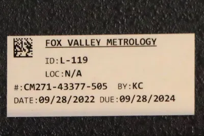 2011 STARRETT SIGMA HF750 COMPARATORS | Prime Machinery (12)