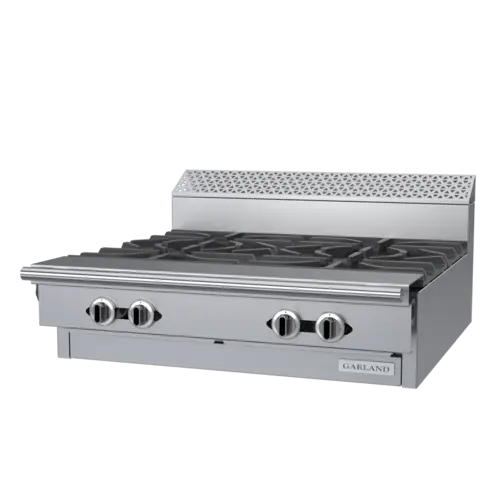 Garland C36-7M 36" 4 Burner Gas Range Top - Modular, Natural Gas
