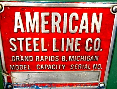 USED 1973 American Steel Line 60