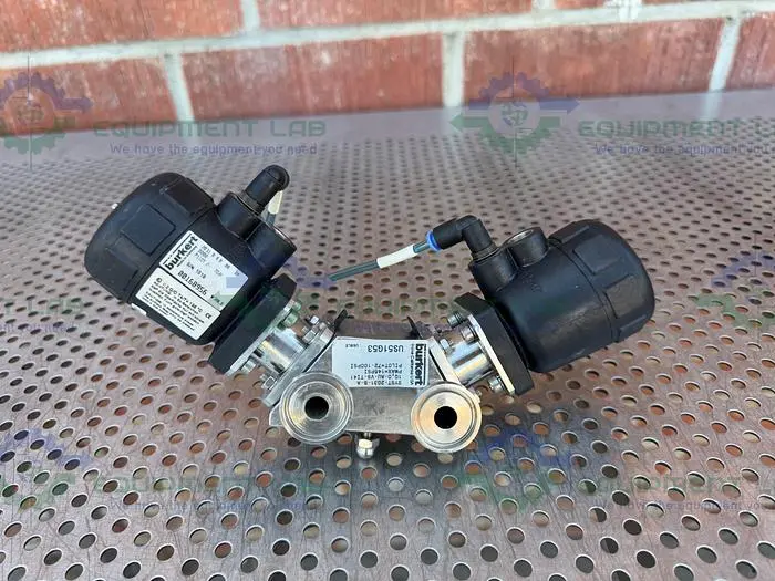 Used 2 BURKERT 2031 A 8.0 00 00 0000 3-WAY PNEUMATIC SOLENOID VALVE Solenoid Valves California US | Equipment Lab #485788