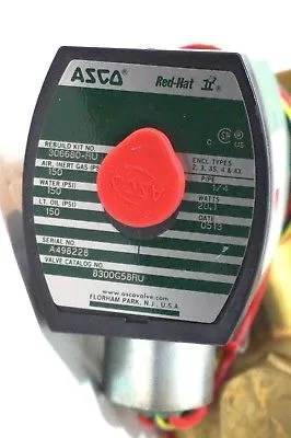 NEW ASCO 8300G58RU SOLENOID VALVE 272610-132-D