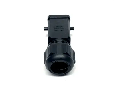 19200030417,Han 3A-HTE | Harting 19200030417 Han 3A-HTE Cable Gland Connector Hood 9-17mm, Black LOT OF 6 - New Other