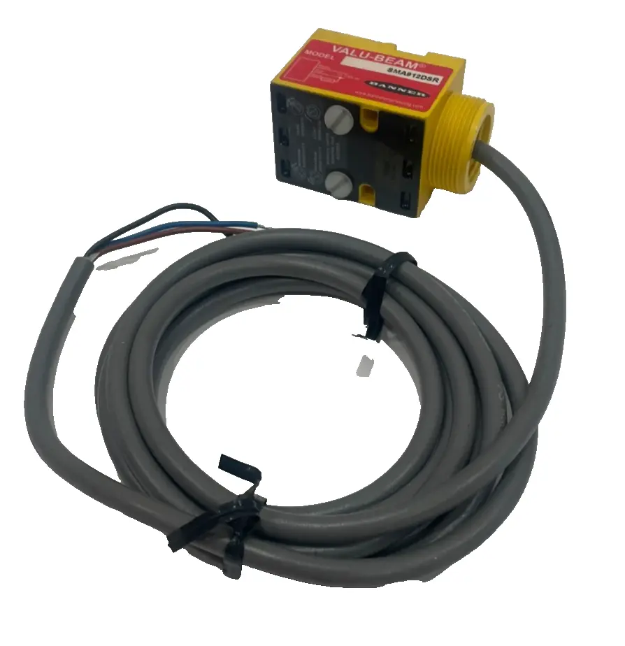 NEW BANNER SMA912DSR VALU-BEAM AC SCANNER