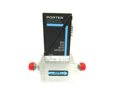 NEW PORTER 112-APBSVCAA MASS FLOW METER CONTROLLER LB-366 112APBSVCAA