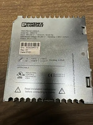 USED PHOENIX CONTACT TRIO-PS/1AC/24DC/5