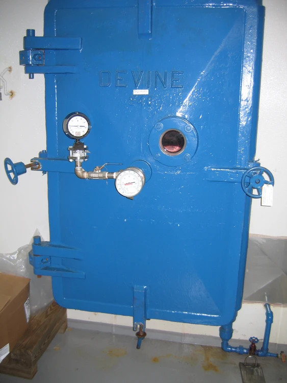 Used DEVINE 52 Sq. Foot Vacuum Shelf Dryers New Jersey US | Perry Equipment #131673