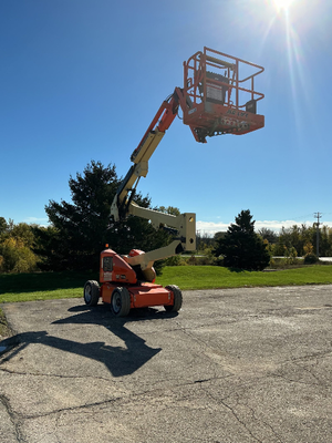 Used 2018 JLG E450AJ Crawler Boom Lifts Wisconsin US | Stack Equipment #1505992