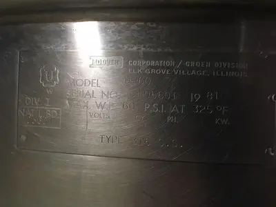 USED 1981 GROEN DL-60